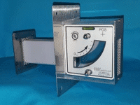 A picture of an electronic device on display.