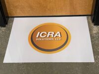 A picture of the logo for icra solutions.