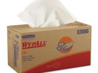 A box of facial tissue is shown.