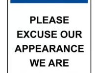 Notice of Construction Sign